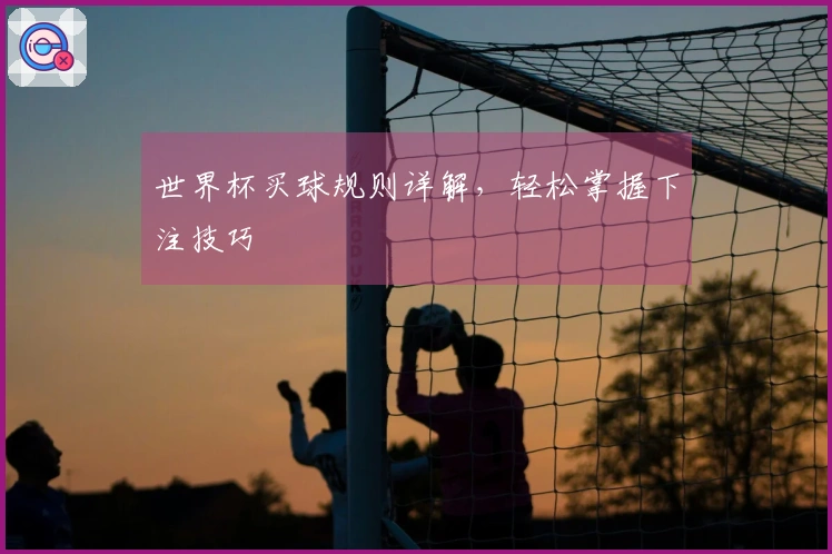 世界杯买球规则详解，轻松掌握下注技巧